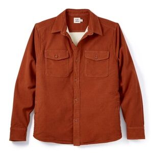 Flint & Tinder Moleskin Jacket Rust - M